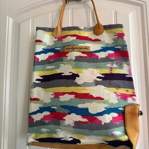 Marc by Marc Jacobs Canvas Tote Bag - Abstract Camo Print